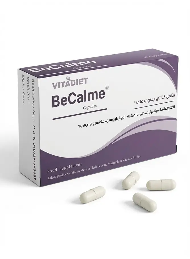 BeCalm Dietary Supplement 30 Capsules